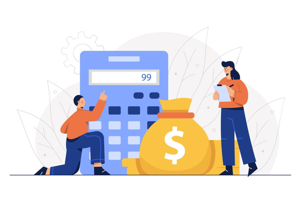 finance department employees are calculating expenses company s business